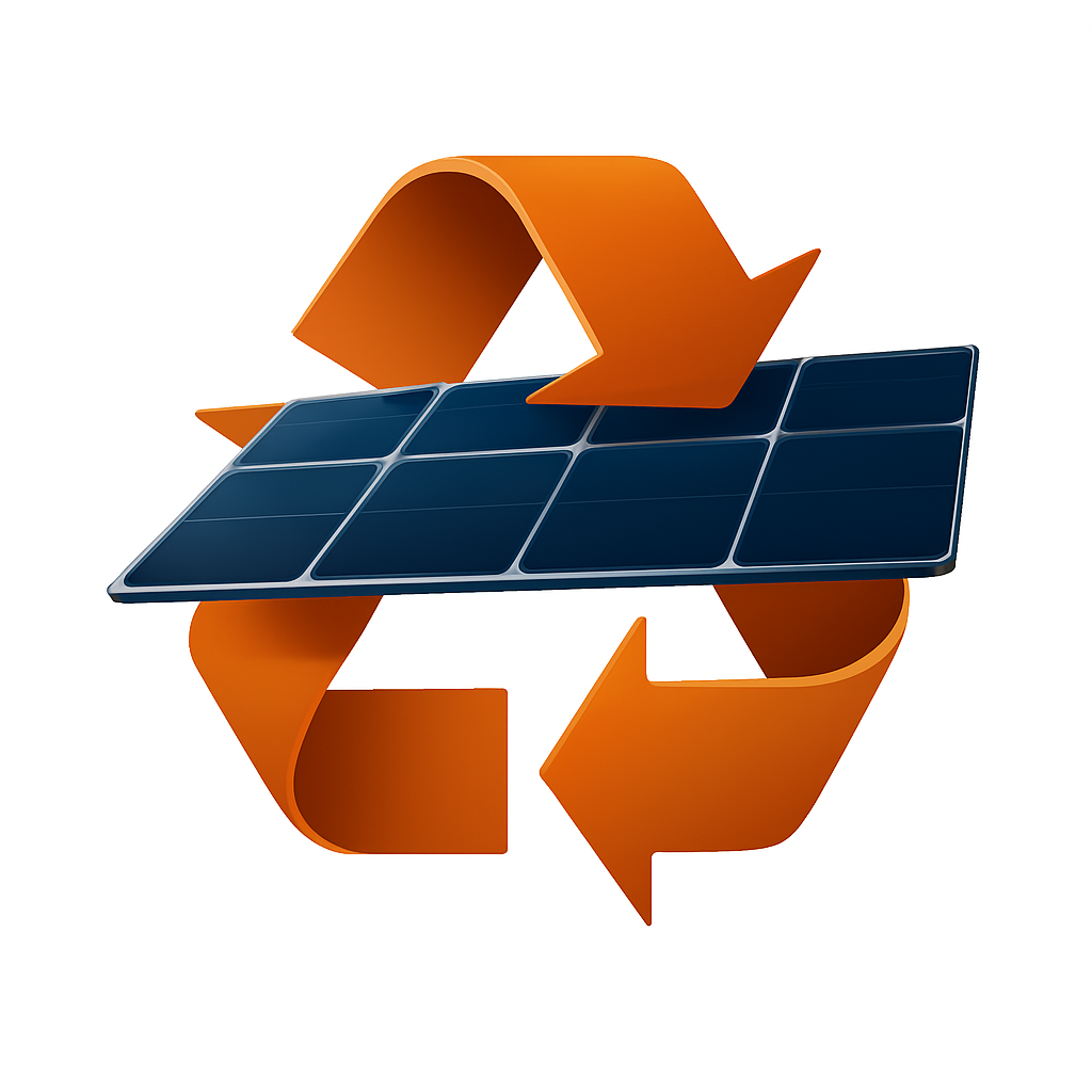 End of life solar panel
